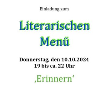 Literarisches Menü